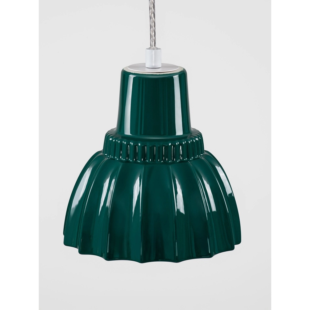 Hanglamp Picco wit met groen Lyora 5212017495396