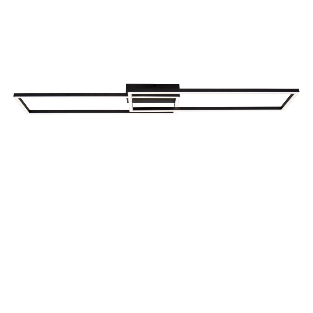 Design plafondlamp Arianne langwerpig zwart Lucide 5411212530905