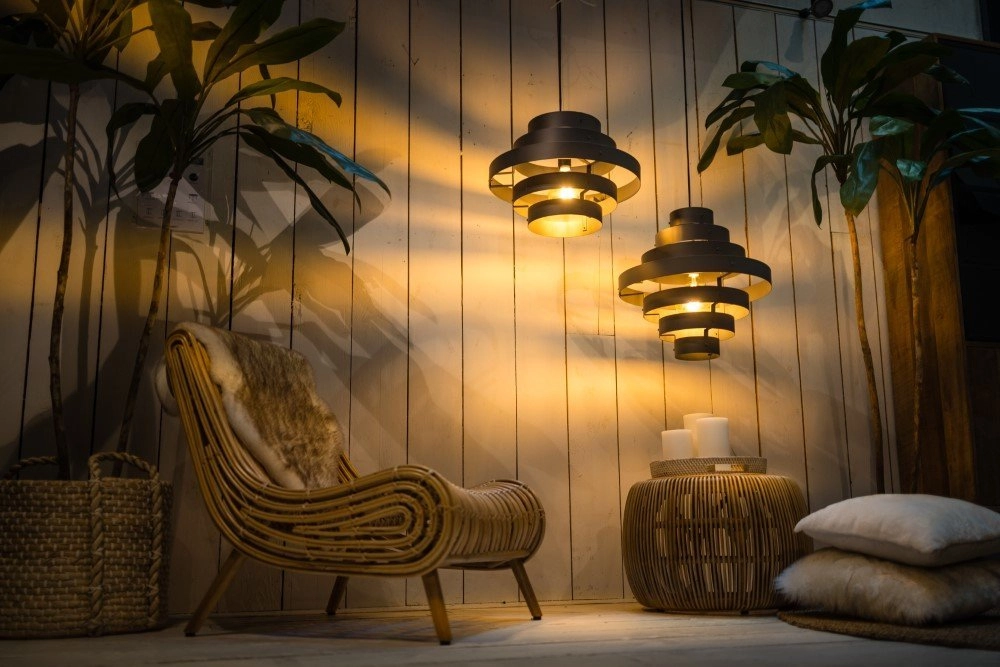 Zwarte hanglamp Blagoon Ø 50cm ETH 8720195300779