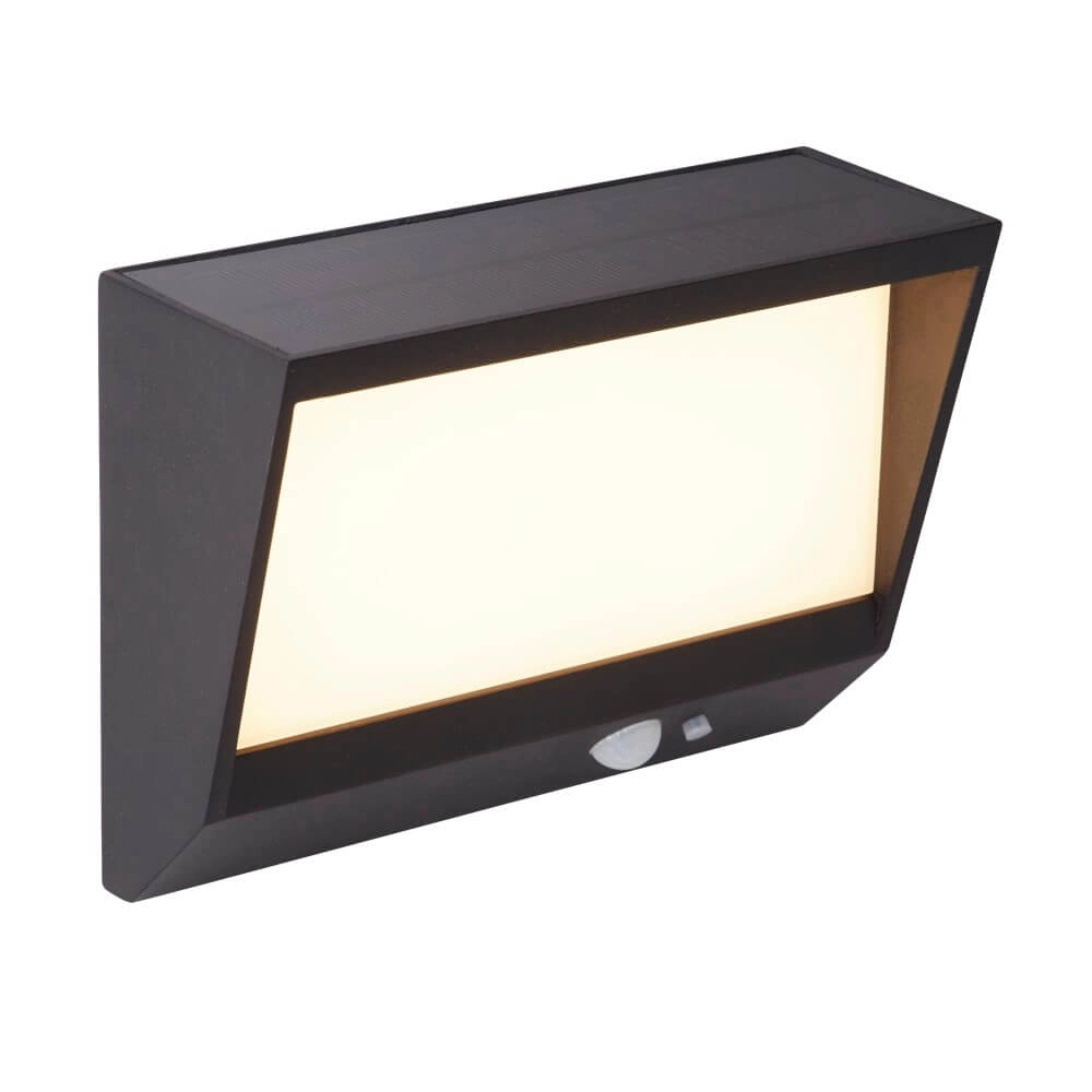 Wandlamp Solar zwart design Searchlight 5053423241555