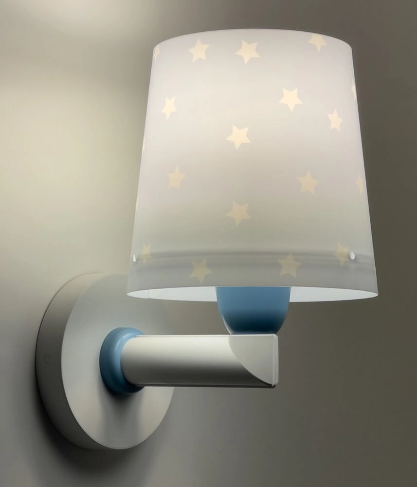 Kinderkamer wandlamp Star Light soft blauw Dalber 8420406001487