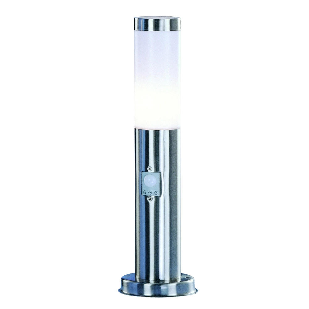 Tuinlamp Boston Led RVS met wit en sensor Globo 9007371311972