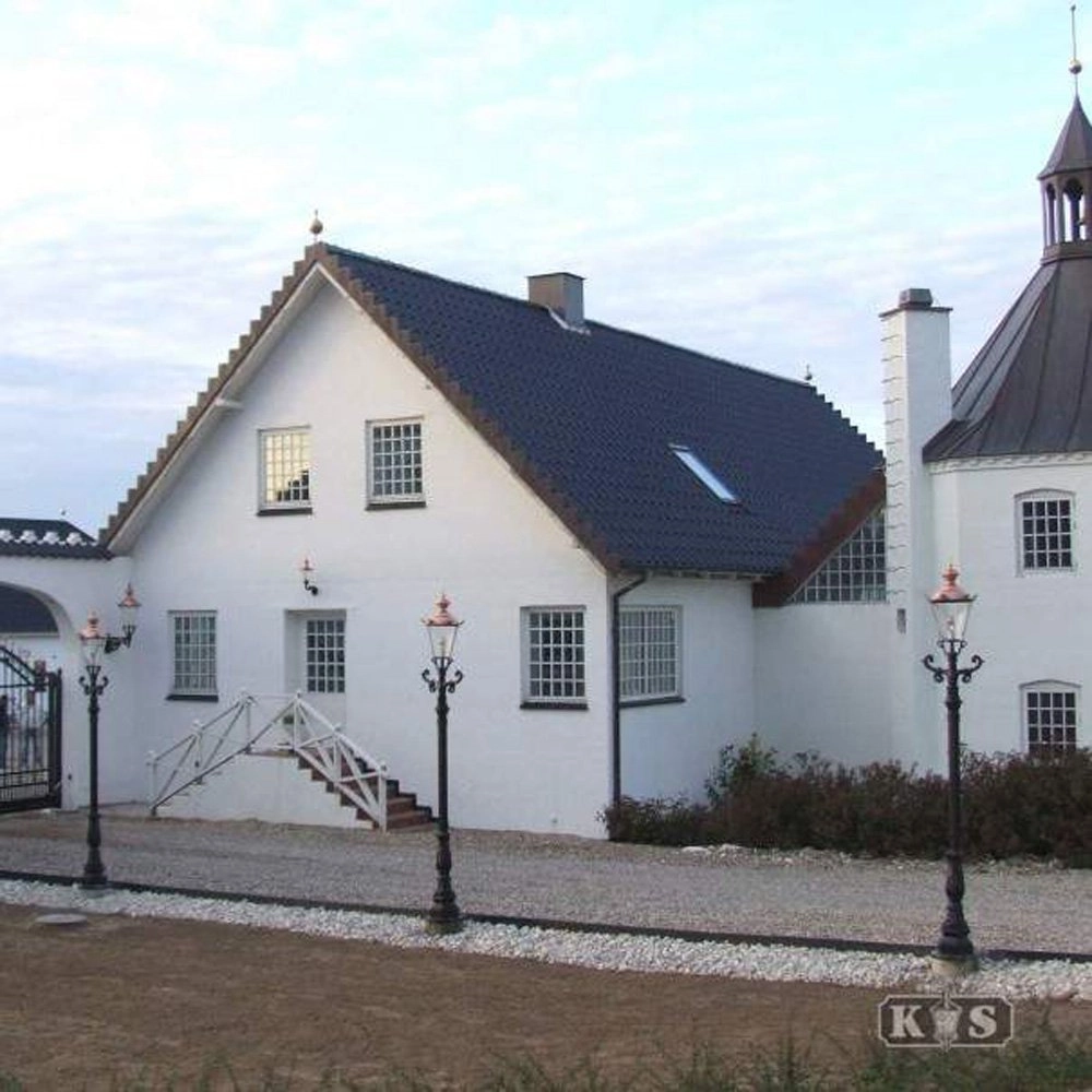 Nostalgische lantaarn Hamburg zwart KS Verlichting 8714732080545