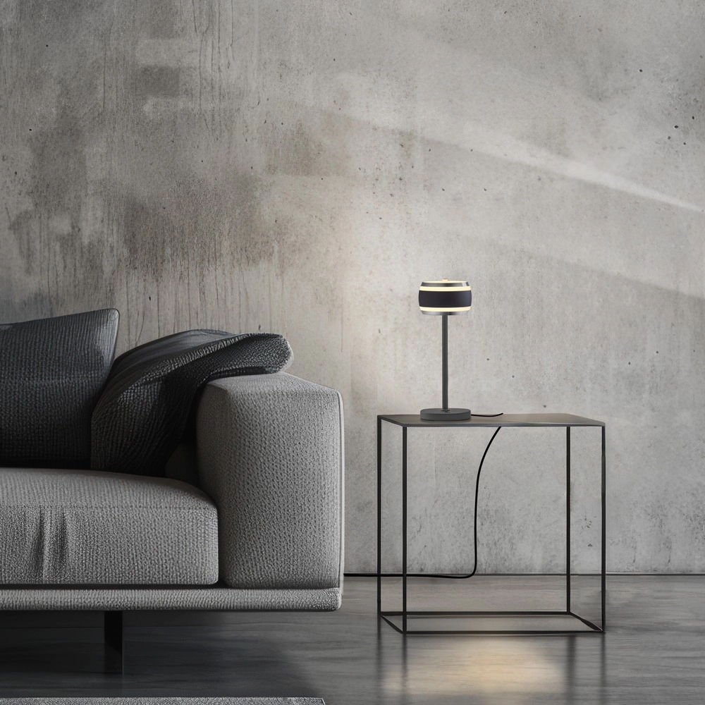 Led tafellamp Pure Falling Rings black pearl Paul Neuhaus 4012248396612