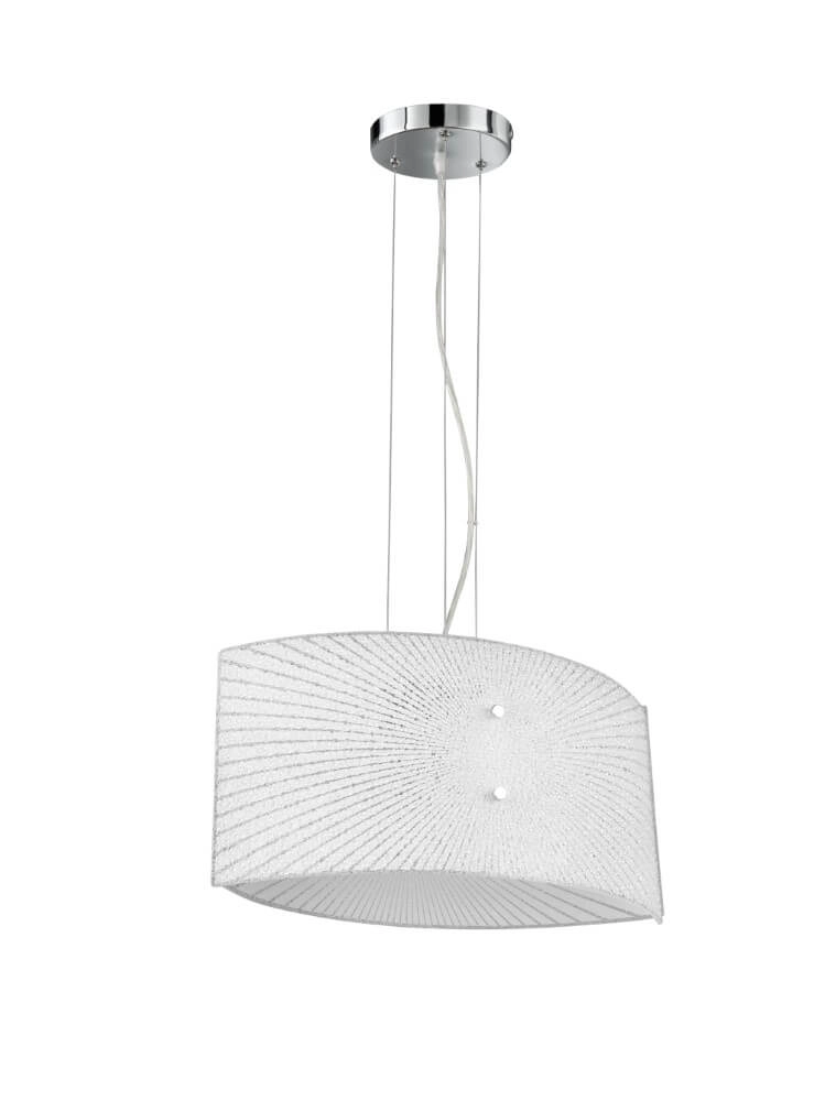 Glazen hanglamp Elisa Trio 4017807522006