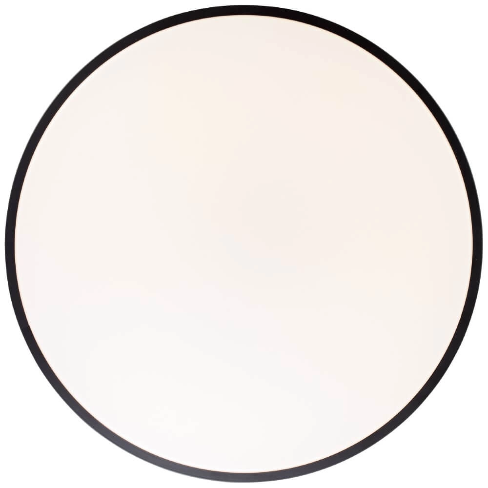 Design plafondlamp Slimline zwart Ø 49cm Brilliant 4004353426568