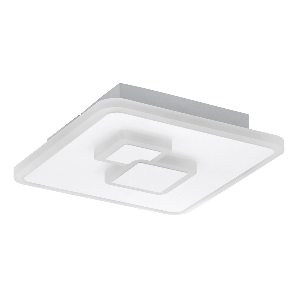Led plafondlamp Cadegal 20x20cm - wit