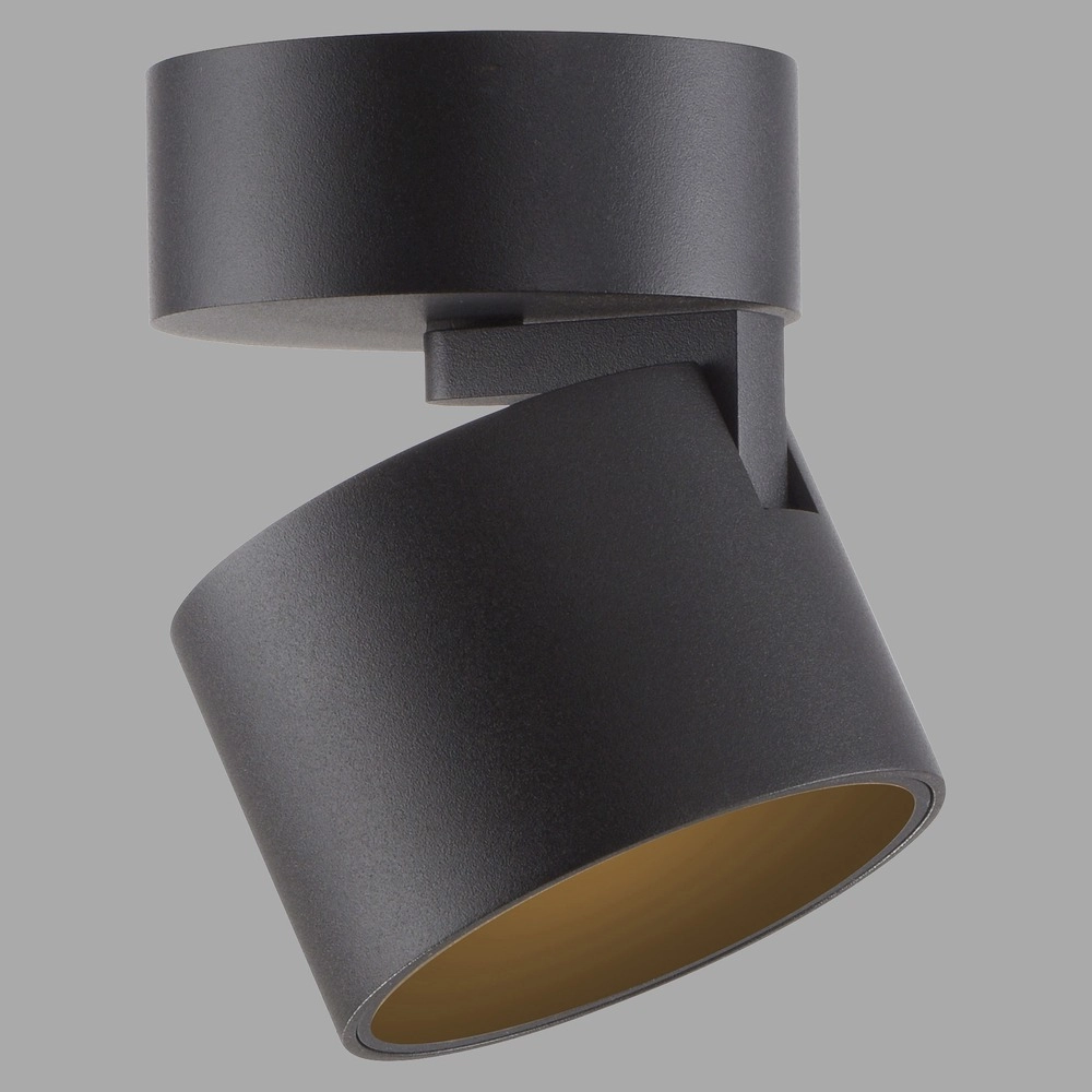 Strakke opbouwspot Pure Cup black pearl