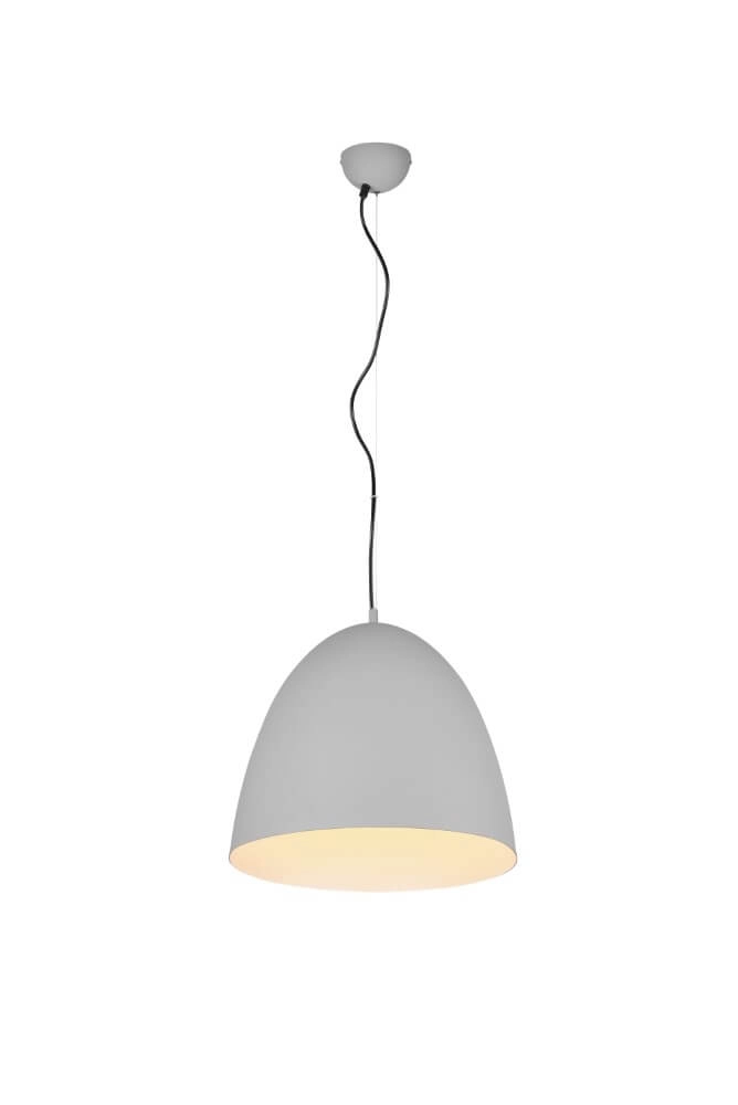 Betongrijze hanglamp Tilda Ø 40cm Trio 4017807522341