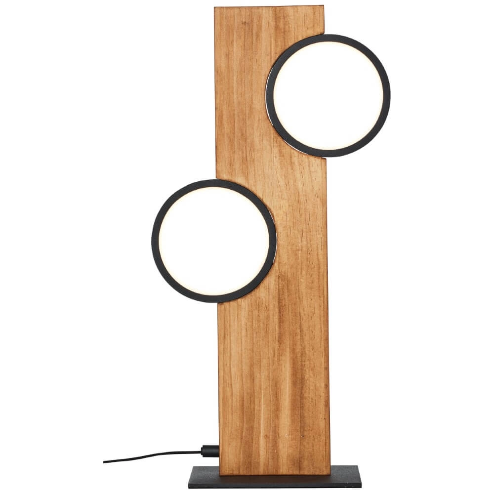 Tafellamp Cheesy hout