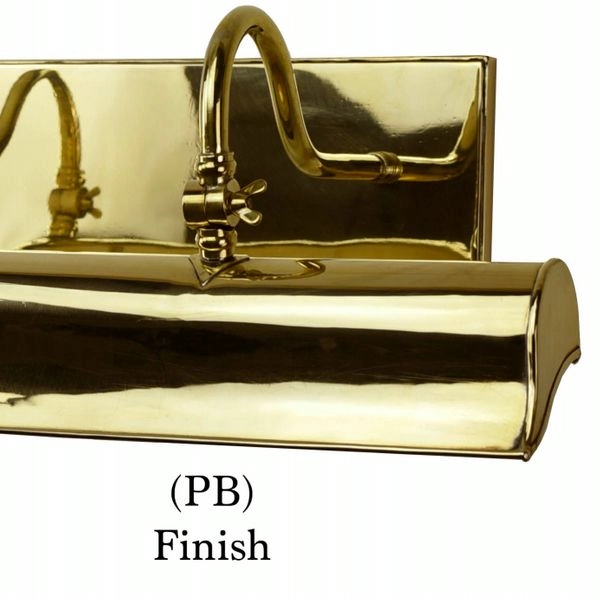 Landelijke schilderij lamp Blenheim Picture 33cm - antiek koper (ANT) Limehouse