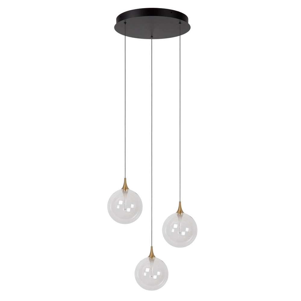 Design led hanglamp Gisela helder - 3x Ø 16cm Premium by Lucide 5411212134783