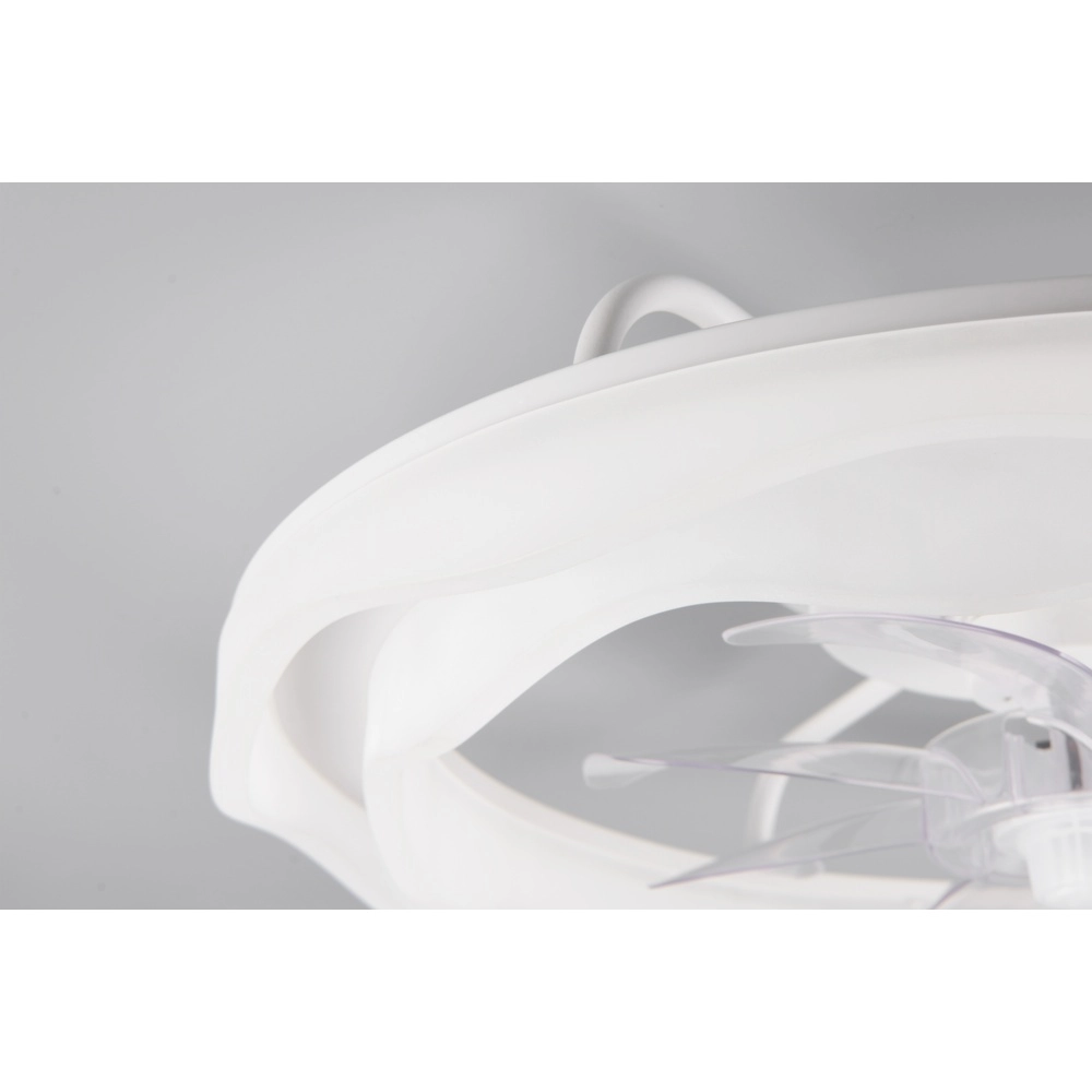 Witte ventilator Skaulo design Ø 50cm Trio 4017807698831