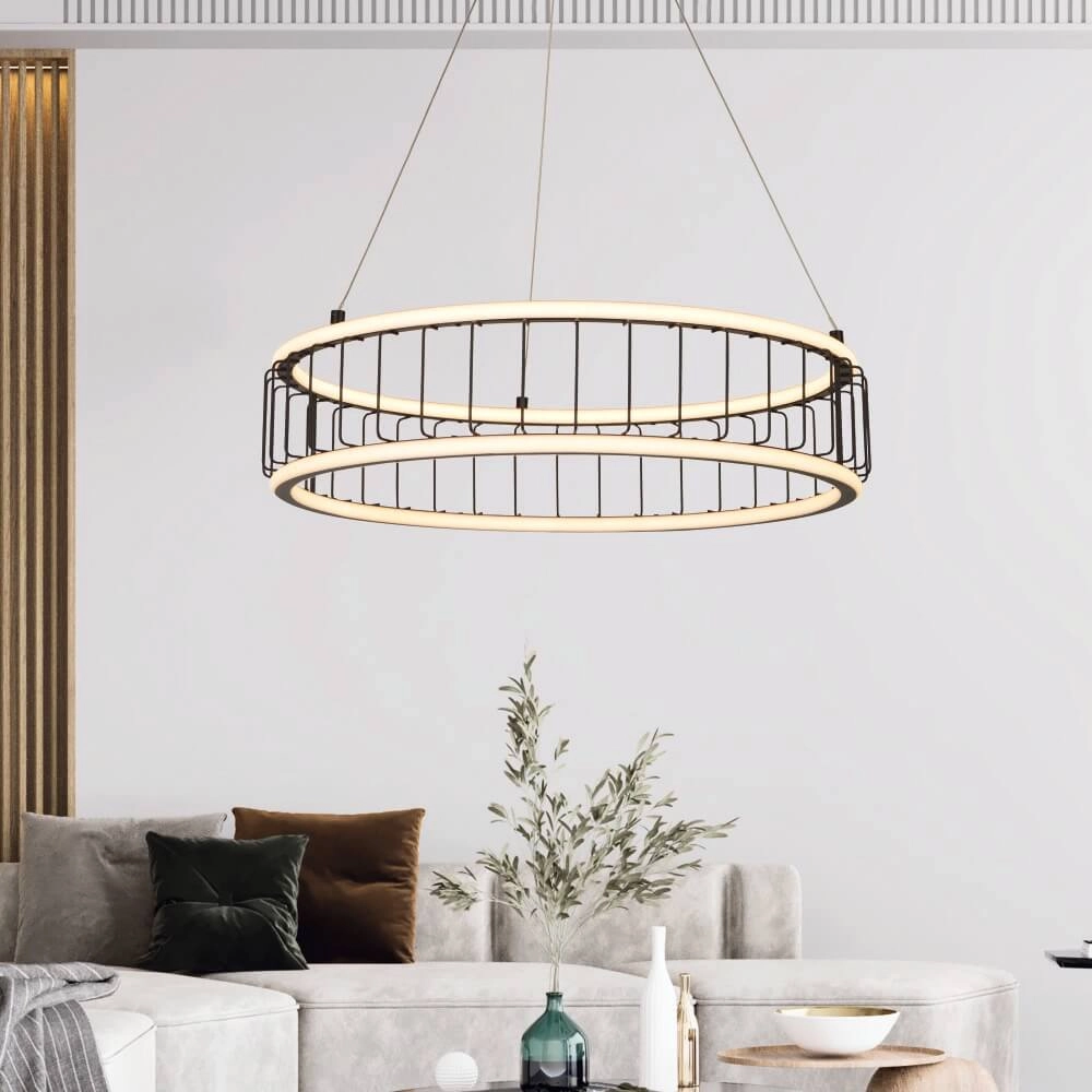 Led hanglamp Circolo Ø 57cm Searchlight 5053423227276