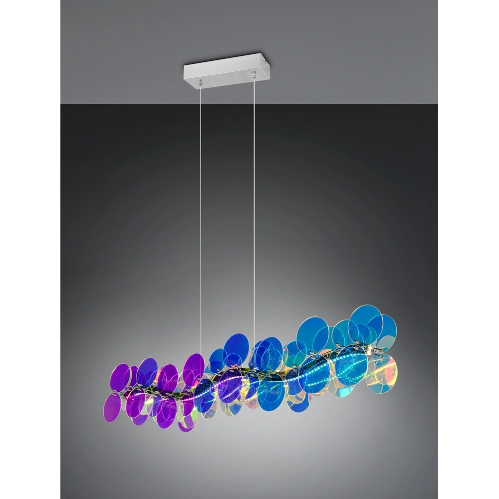 Hanglamp Pulse gekleurd Trio 4017807660852