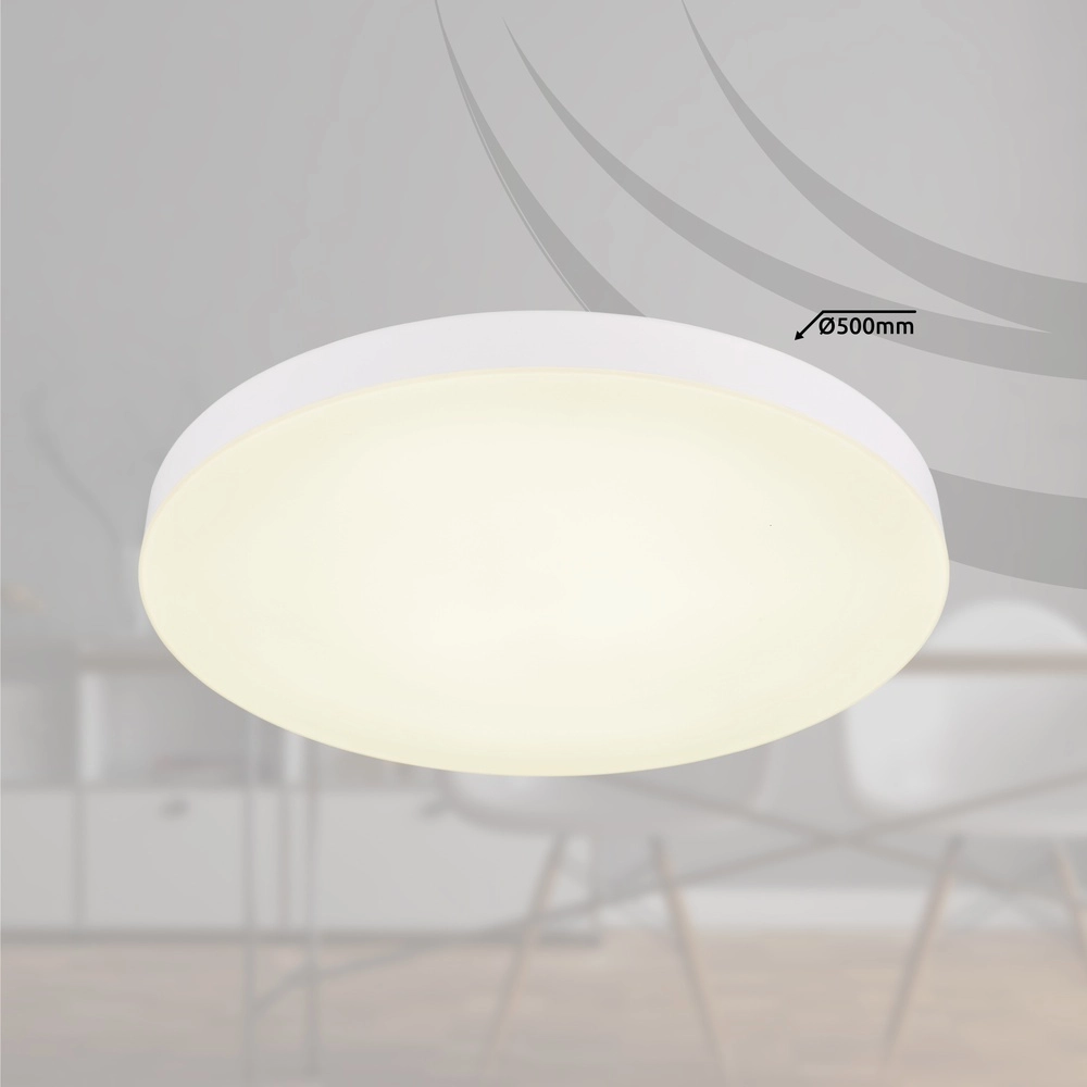 Plafonniere Matthew design wit Ø 50cm Globo 9007371450213