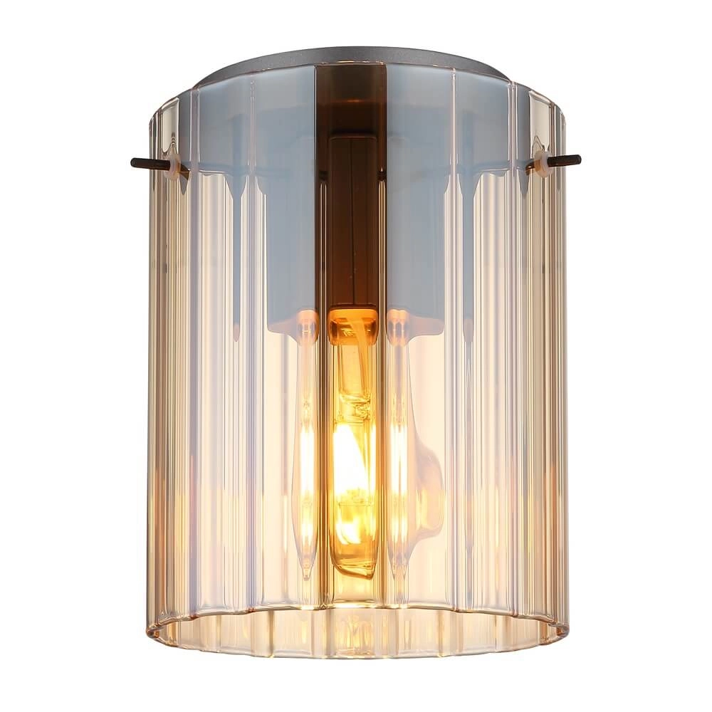Plafondlamp Tulivar design amber glas Plafondlamp Tulivar design amber glas