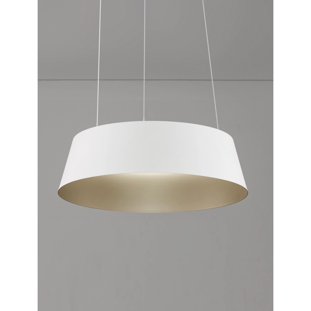 Hanglamp Alba wit Ø 42cm Lyora 5212017439000