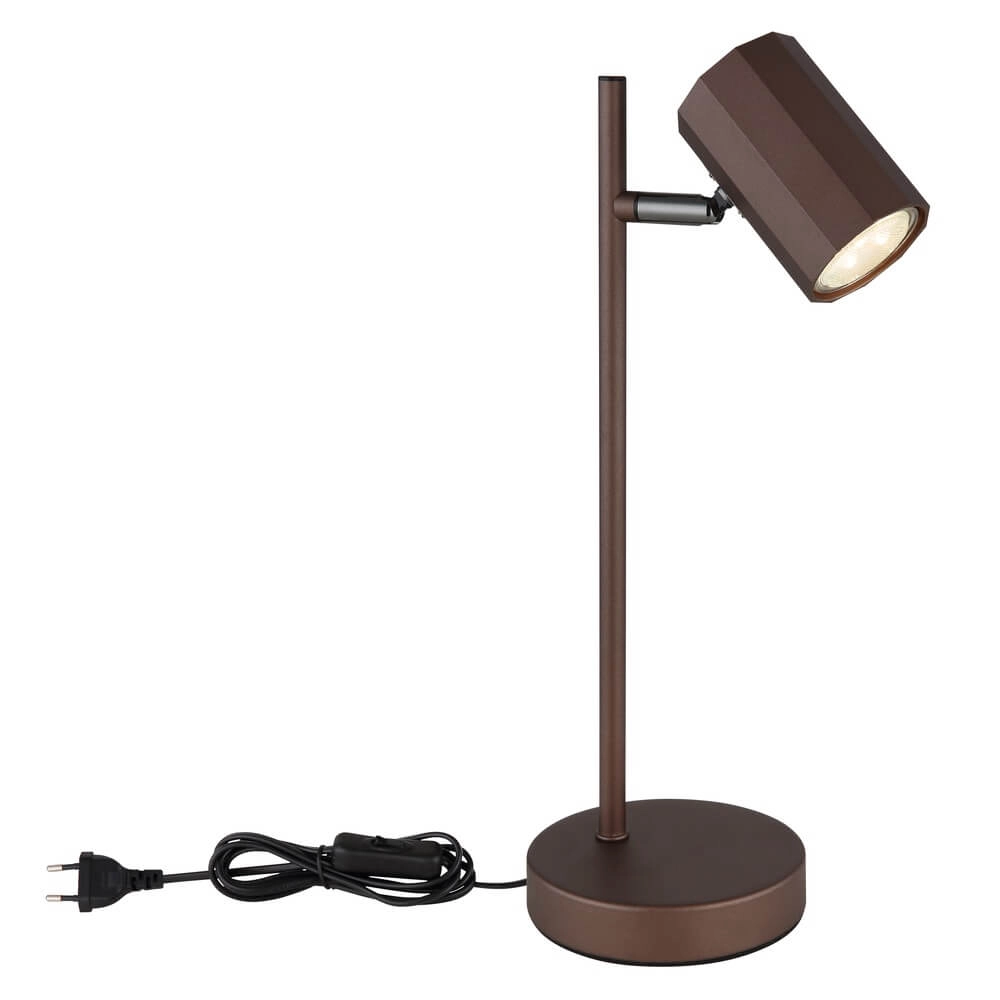 Bronzen tafellamp James enkel Globo 9007371453894