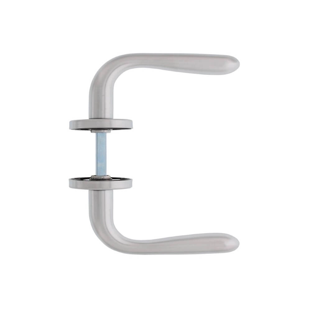 Klassieke deurklink Jupiter mat chroom Intersteel 8714186056004