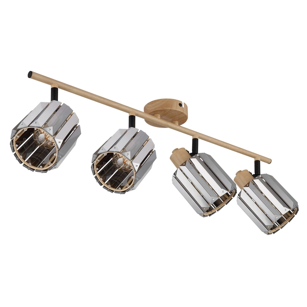 Plafondlamp Run 4-lichts Globo 9007371507986