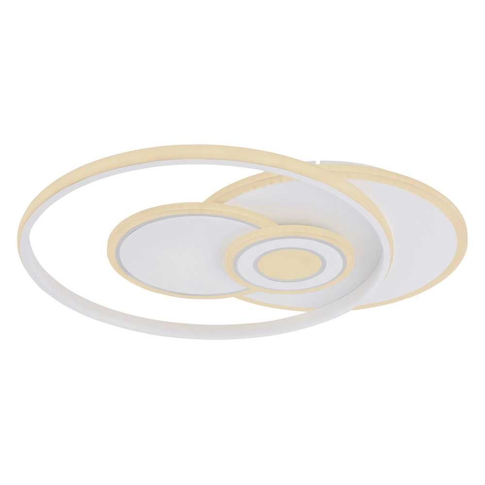 Design plafondlamp Roderick wit rond 3000-6000K Globo 9007371408528