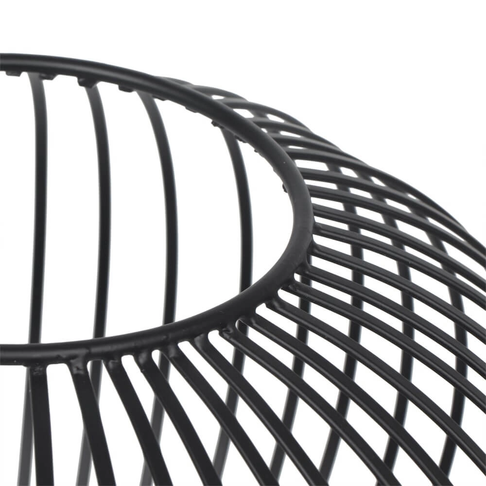 Draad tafellamp Gila Ø 33cm - zwart Trio 4017807629095