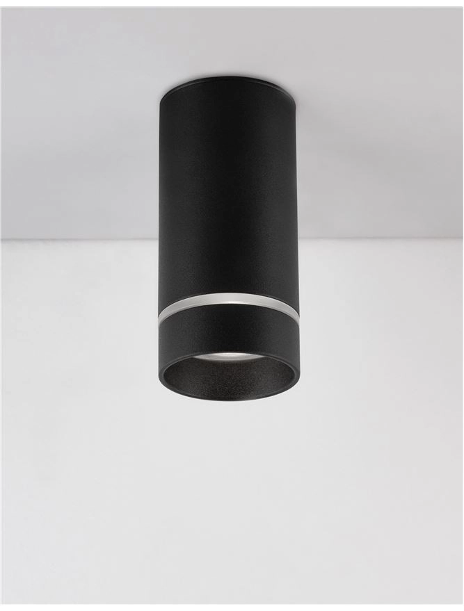 Design plafondspot Esca zwart Design plafondspot Esca zwart