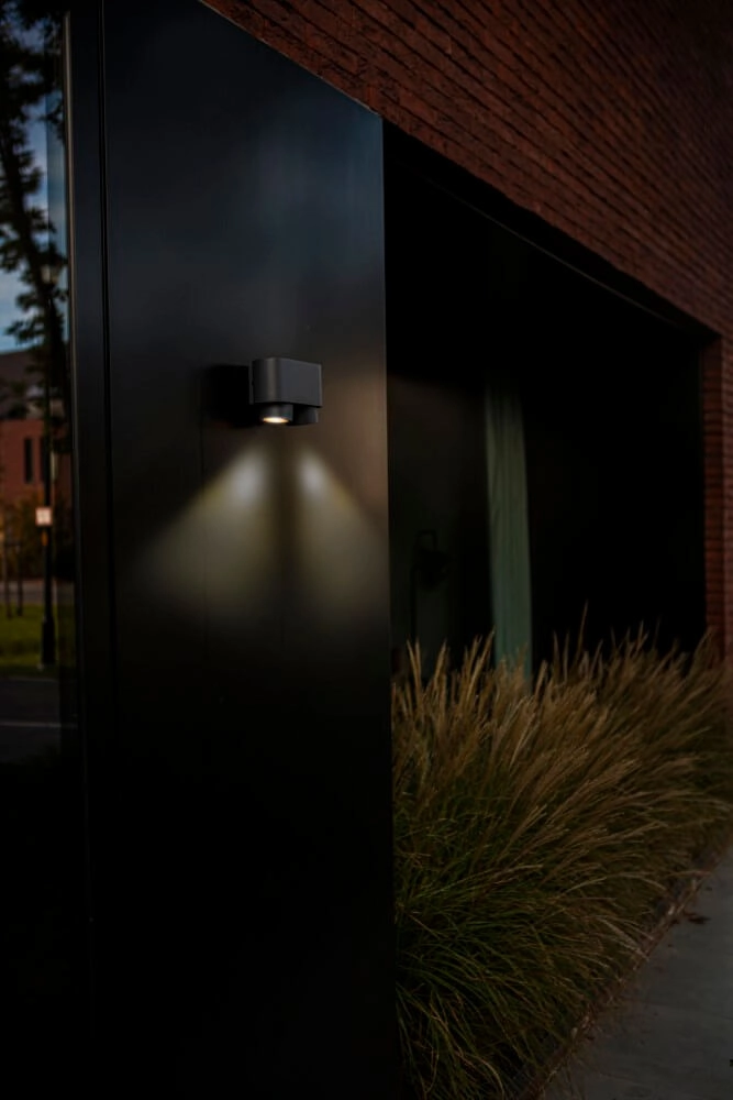 Wandspot Cypres down duo antraciet Lutec 6939412014883