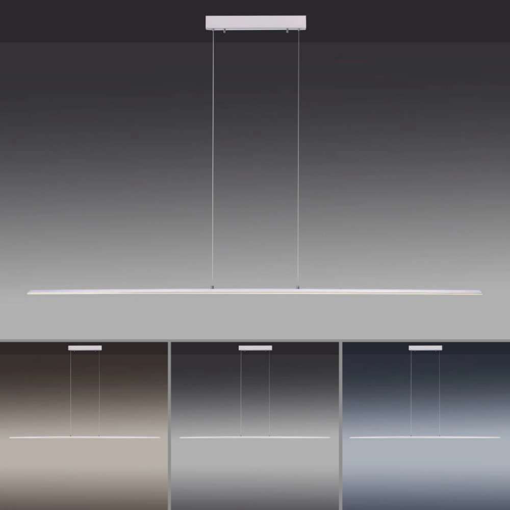 Design hanglamp Pure Lite 160cm metaal Paul Neuhaus 4012248344866