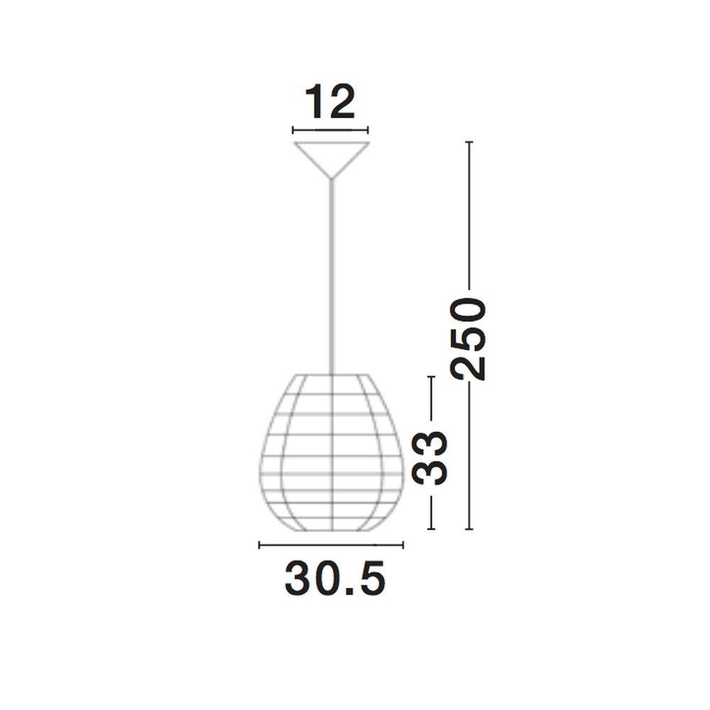 Hanglamp Griffin bruin Lyora 5212017416650