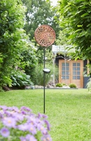 Leuk set van 2 Mandala Sun bloem solar Luxform 8719099252512