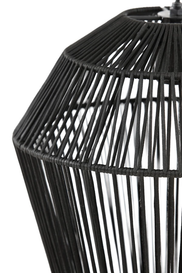 Bohemian hanglamp Deya zwart Ø 38cm Light & Living 8717807681159