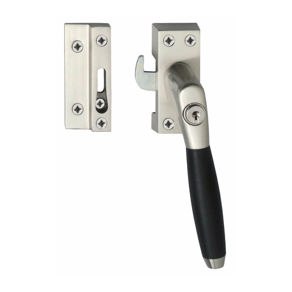 Raamsluiting Ton 400 afsluitbaar rechts nikkel mat