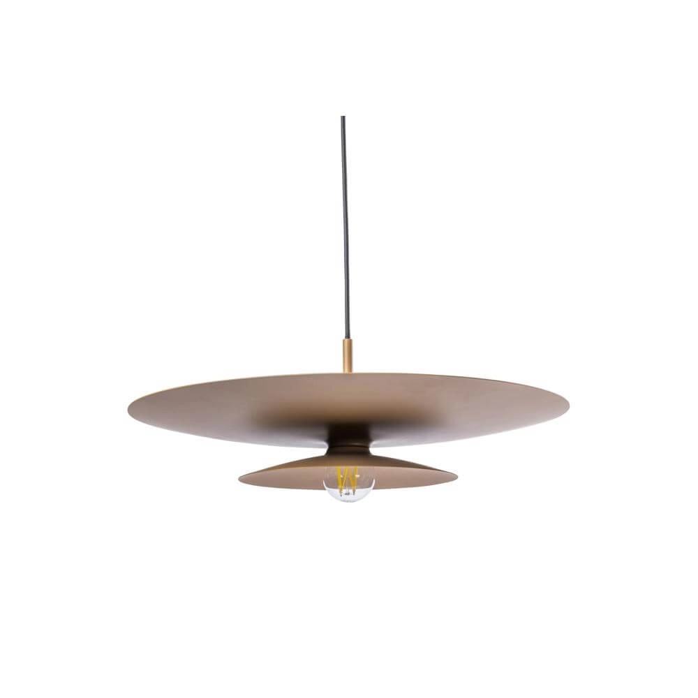 Hanglamp Linares paraplu bruin Ø 50cm Artdelight 8720701101678