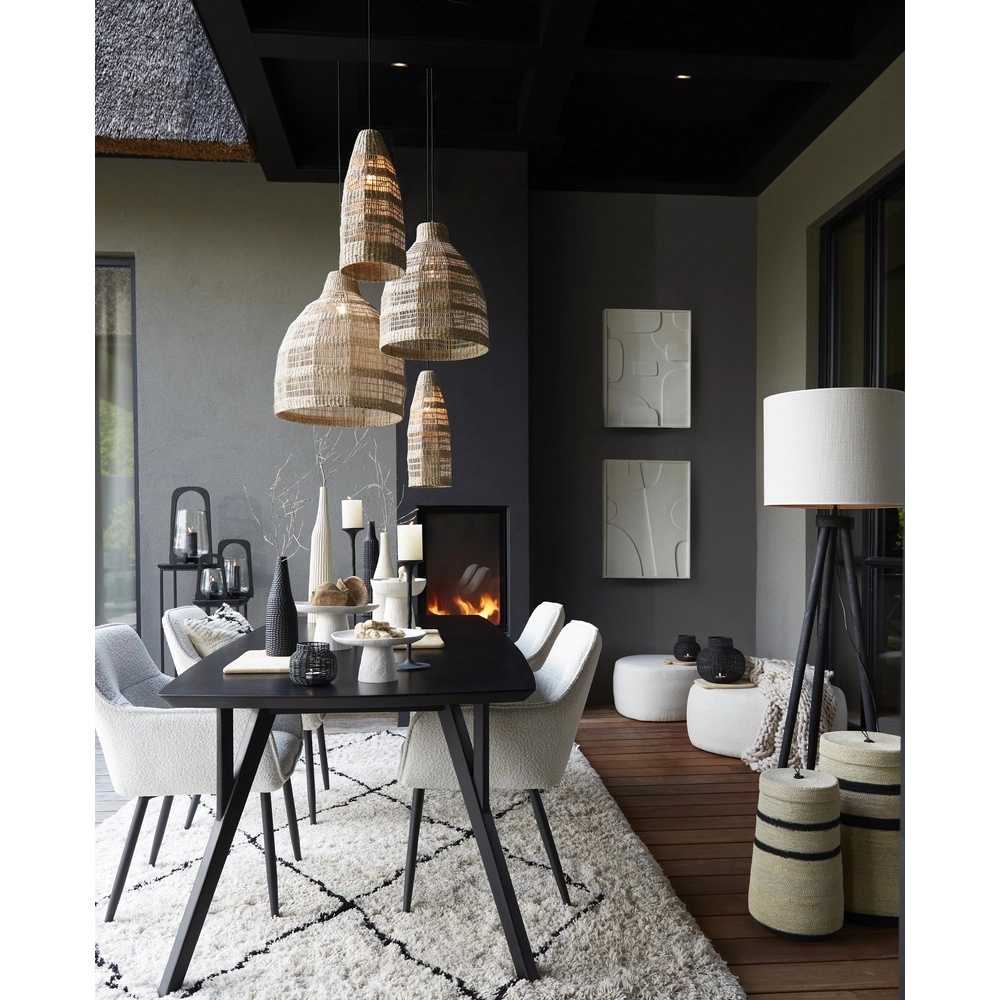 Zeegras hanglamp Latika 42cm hoog - 1x E27 Light & Living 8717807644031