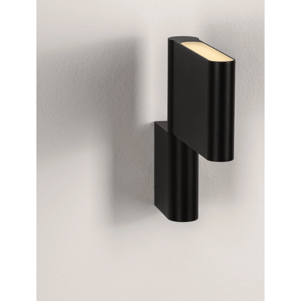 Wandlamp Flusso zwart Lyora 5212017478115
