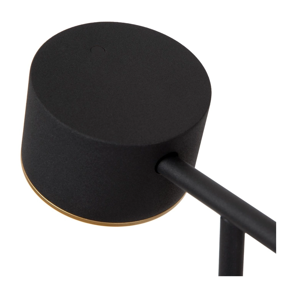 Vloerlamp Gian zwart Lucide 5411212421159
