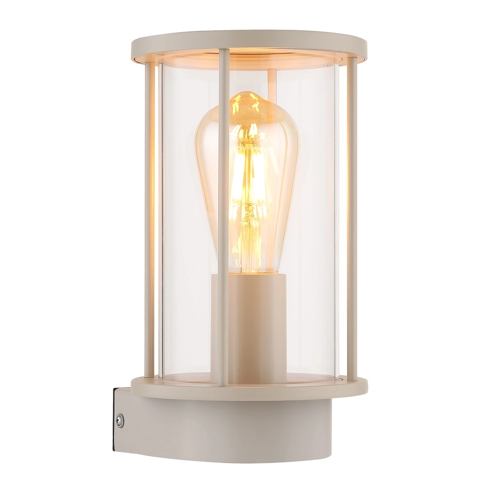Buiten wandlamp Gracey zand bruin