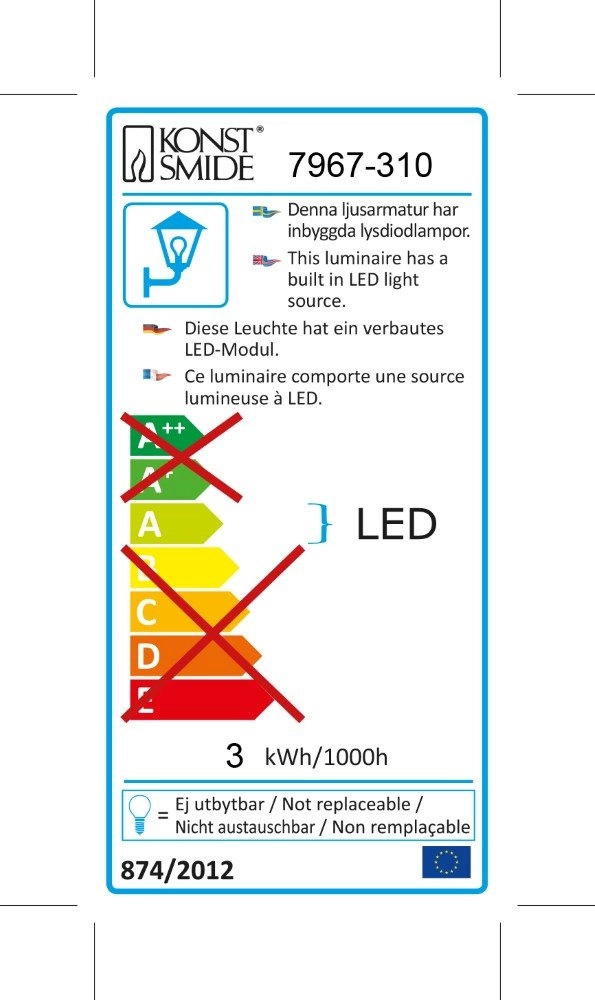 Led grondspot High power KonstSmide 7318307967319
