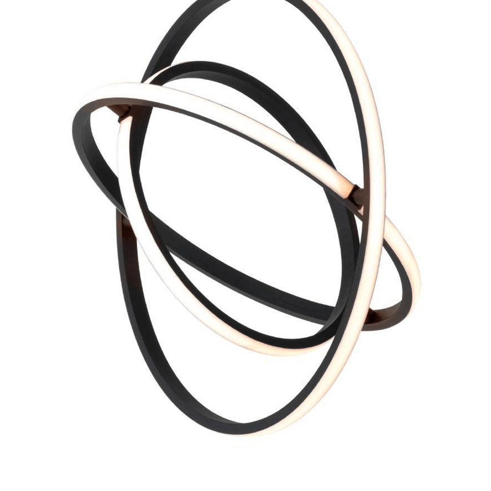 Zwarte hanglamp Retornio Ø 50cm Stars of Light 9002759398927