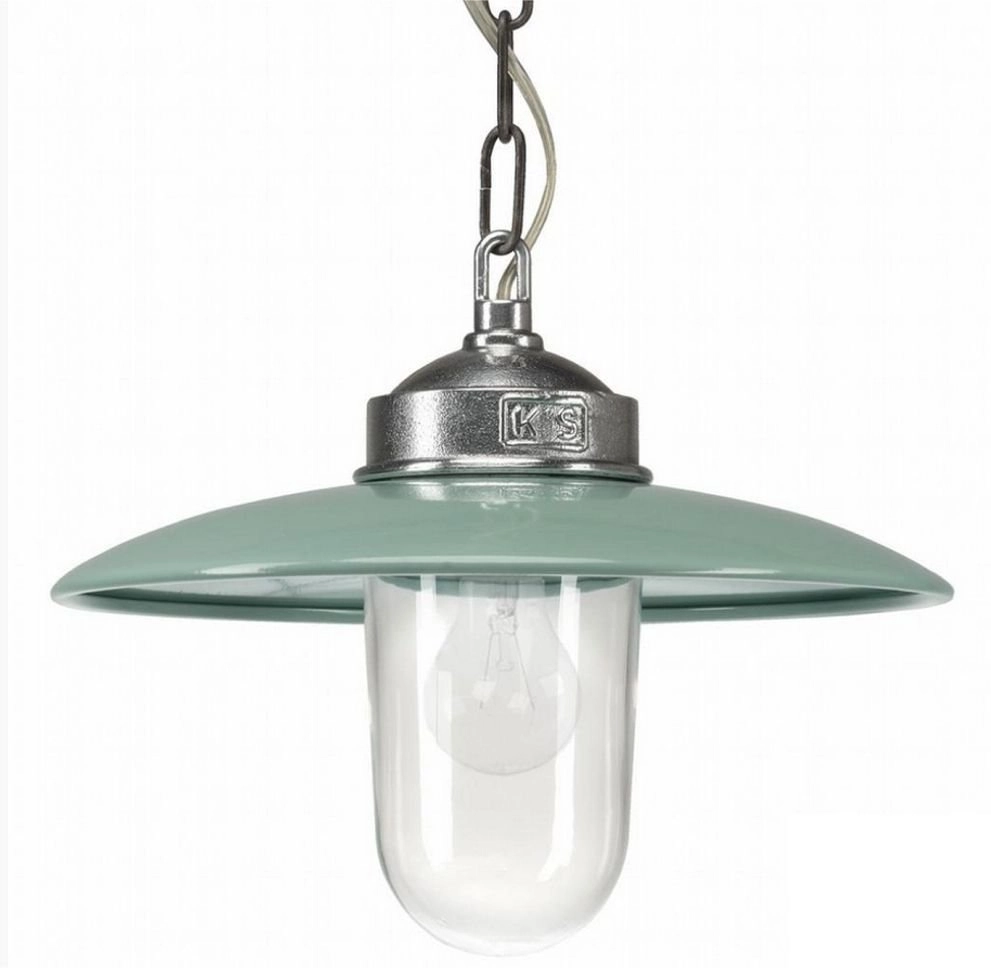 Veranda hanglamp Solingen Retro retro groen