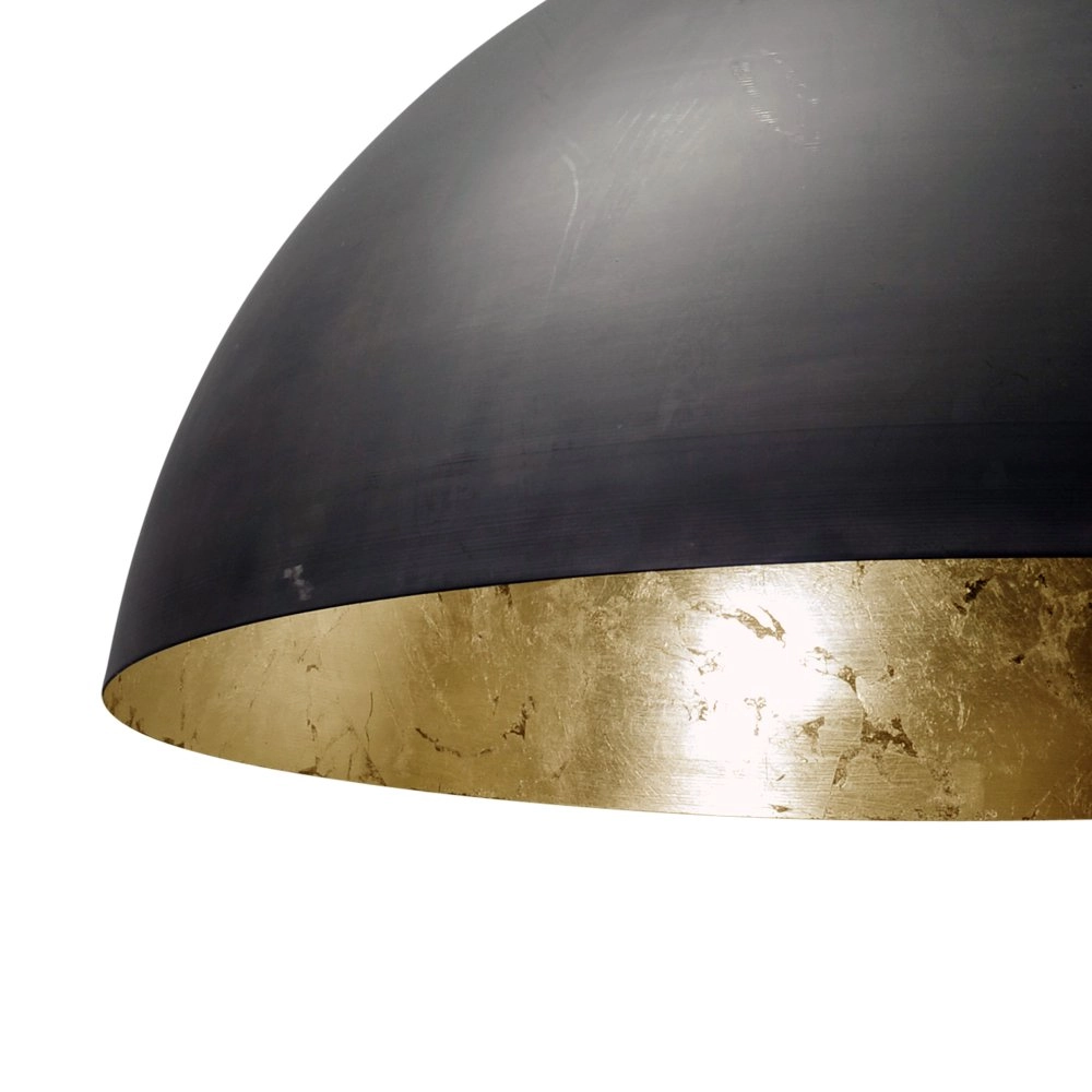 Grote zwarte hanglamp Industria Gold 60 Masterlight 8718121101477