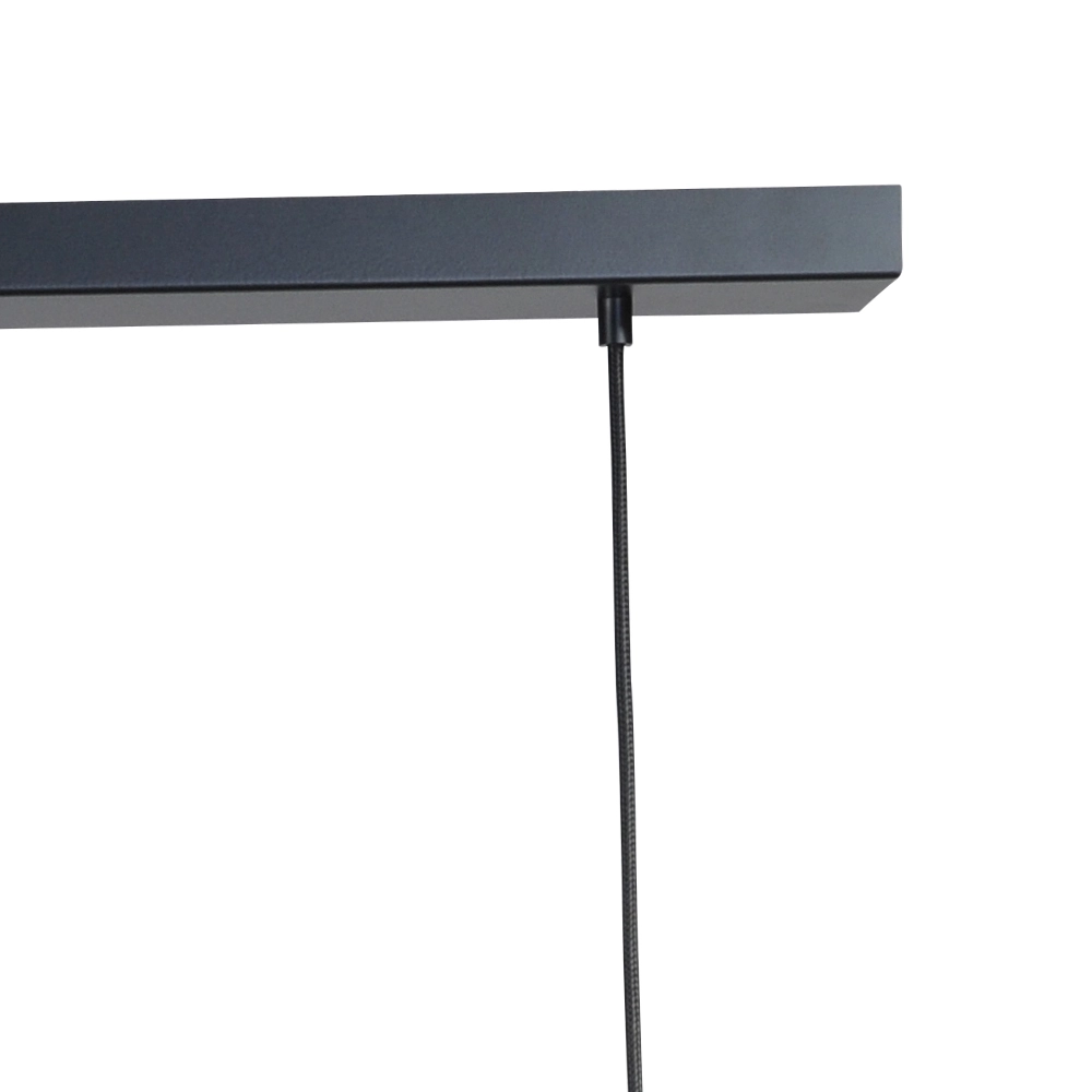 Eetkamer hanglamp Run 5-lichts zwart Masterlight 8718121204574