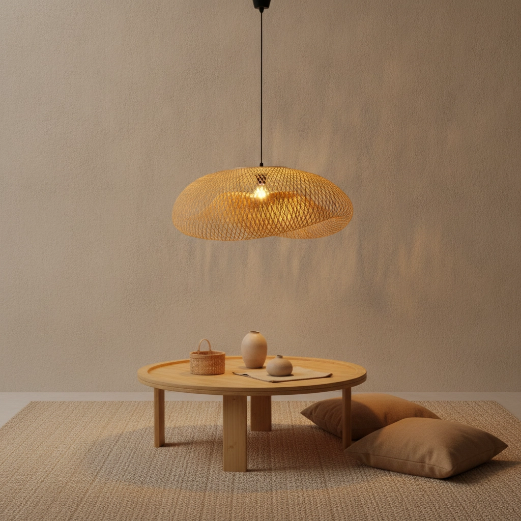 Bamboe hanglamp Adaline 76cm