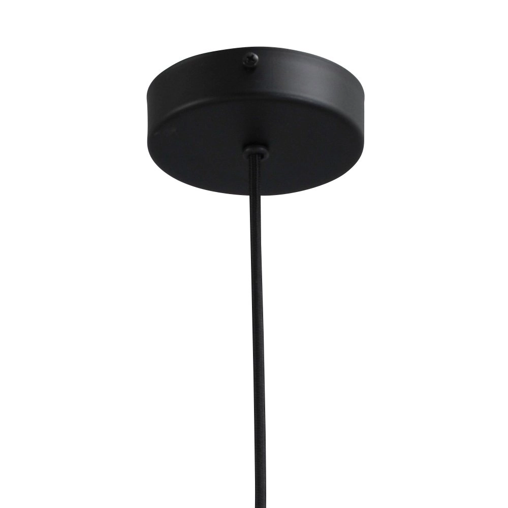 Nikkelen pendel hanglamp Concepto pendel zwart met metaalgrijs Masterlight 8718121143057