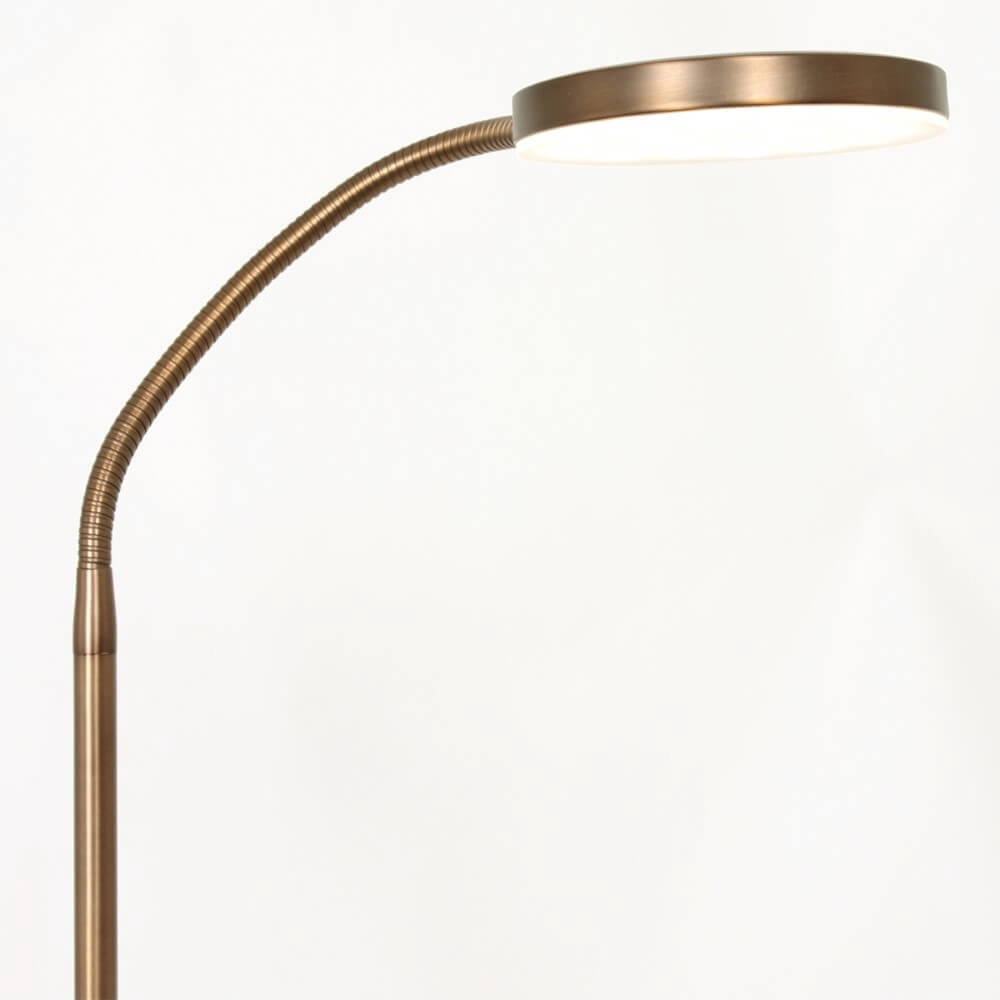 Flexibele led leeslamp Platu brons Steinhauer 8712746151497