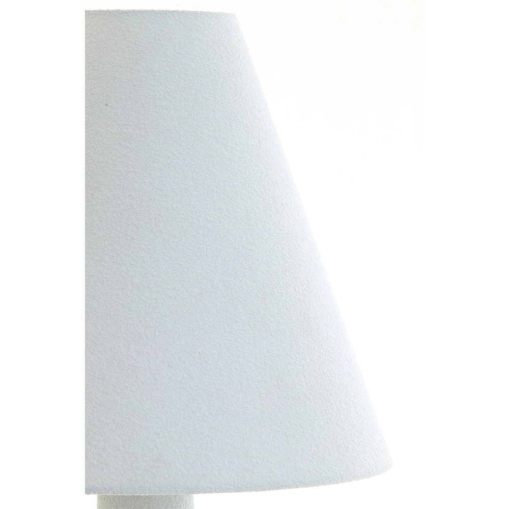Vloerlamp Devia Ø 50cm - bouclé - beige Light & Living 8717807759513