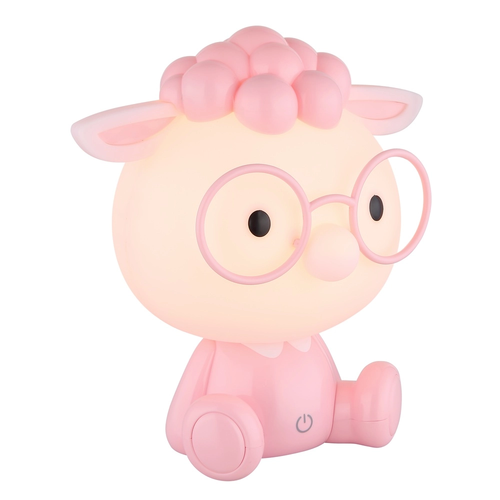 Kinderkamer lampje Sheepy roze Globo 9007371518289