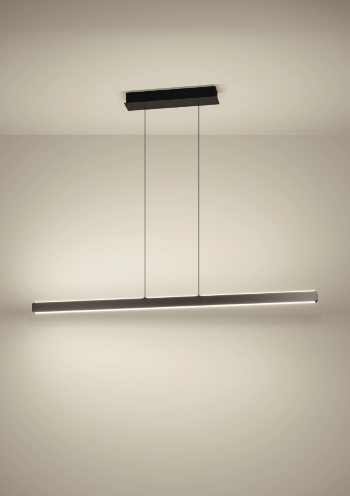 Strakke hanglamp Ciggiano zwart Stars of Light 9008606357857